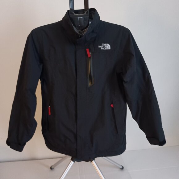 The North Face Outer Shell of the HyVent Black Full-Zip Jacket Youth 14/16 - Picture 16 of 16